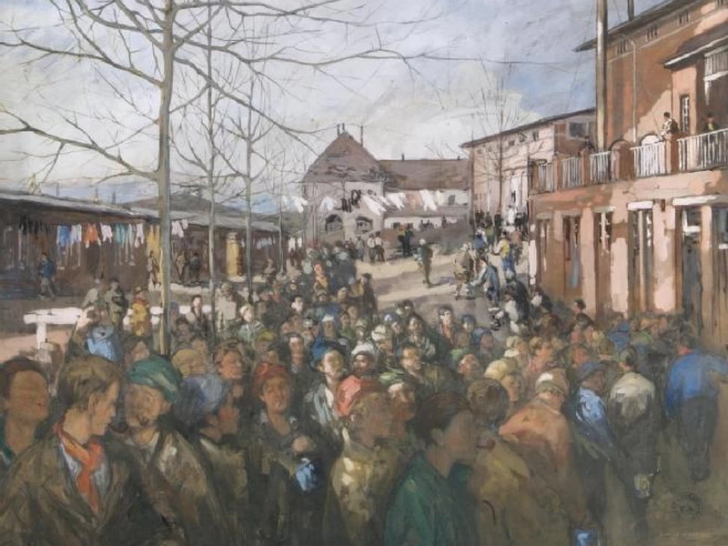 1872-Nicolaas Wilhelm Jungmann - Cena di Natale